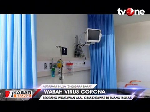 Balita Asal China Dirawat di Ruang Isolasi di RSUD NTB