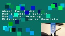 About For Books  No Man's Land: A Survival Manual for Growing Midsize Companies Complete