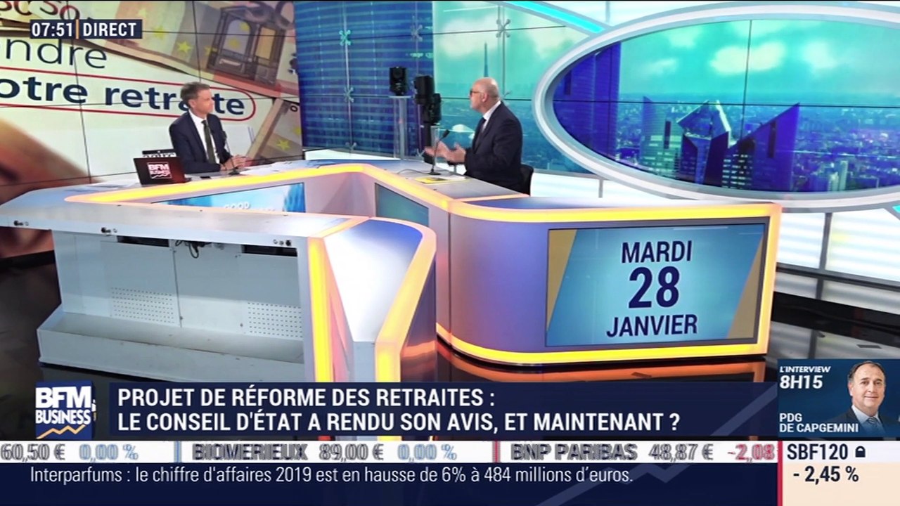 Laurent Pietraszewski (secrétaire d'État chargé des retraites) : Le Conseil d'État a rendu son avis, et maintenant ? - 28/01