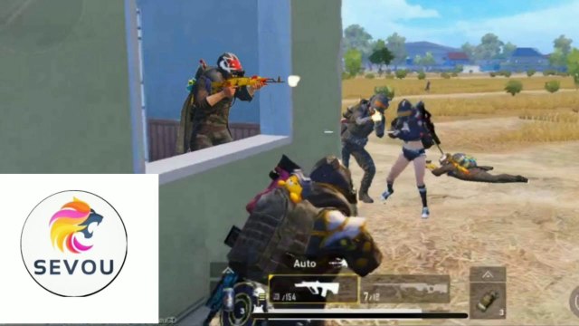Sevou 1vs 4 clutch pubg mobile part 2