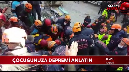 Çocuğunuza Depremi Anlatın