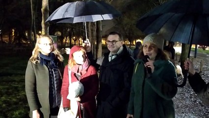 Inauguration des composteurs publics à Arras - Discours des porteuses du projet et de la Conseillère municipale déléguée