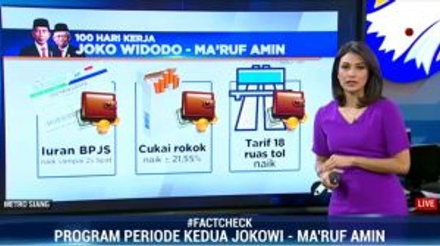 Rapor 100 Hari Kerja Jokowi-KH Ma'ruf Amin