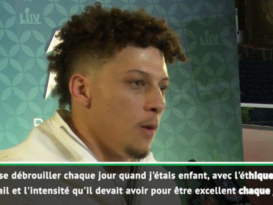 Super Bowl LIV - Mahomes : "Bryant a eu un impact énorme dans ma vie"