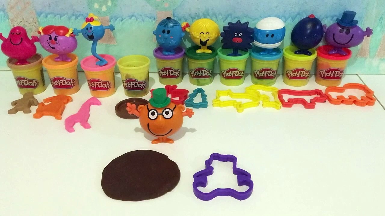 Monsieur Madame jouent a la Pate a Modeler