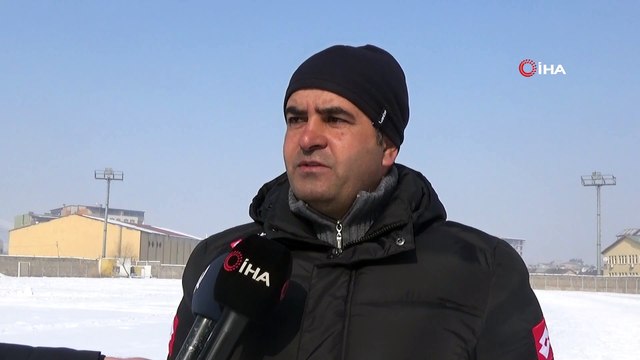 Dondurucu soğukta şampiyonaya hazırlık