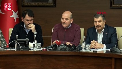 Üç bakan Elazığ’daki son durumu değerlendirdi