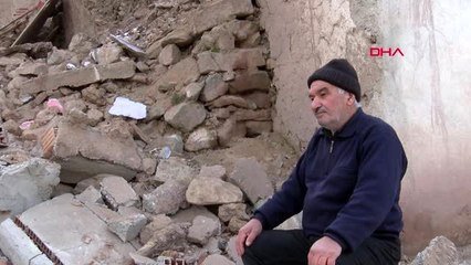 Malatya elazığ depremi malatya'nın kale ilçesinde de hasar oluşturdu