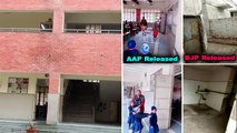 AAP released videos of schools where BJP MPs visited, calls out fraud