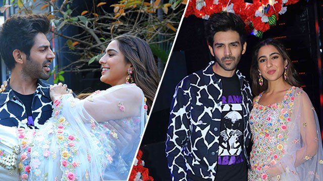 Kartik Aaryan Lifts Sara Ali Khan In His Arms | Love Aaj Kal