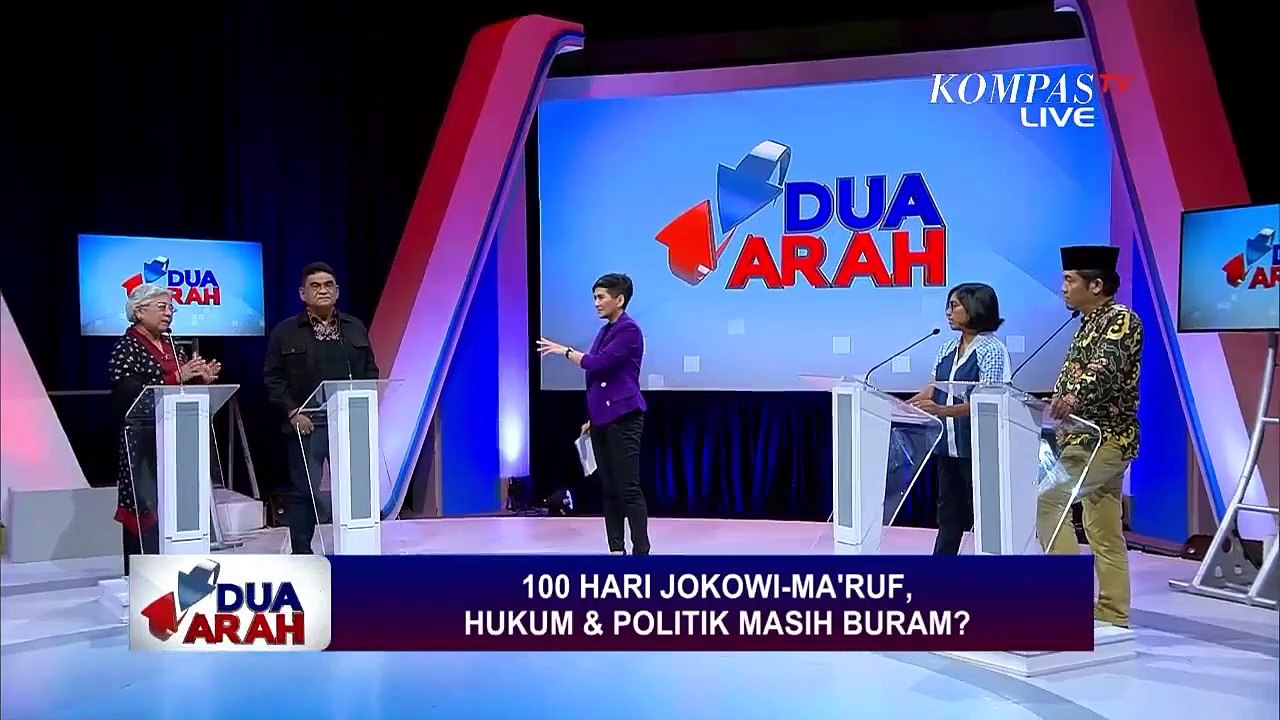 100 Hari Jokowi-Maruf, Hukum & Politik Masih Buram? - DUA ARAH (Bag2)