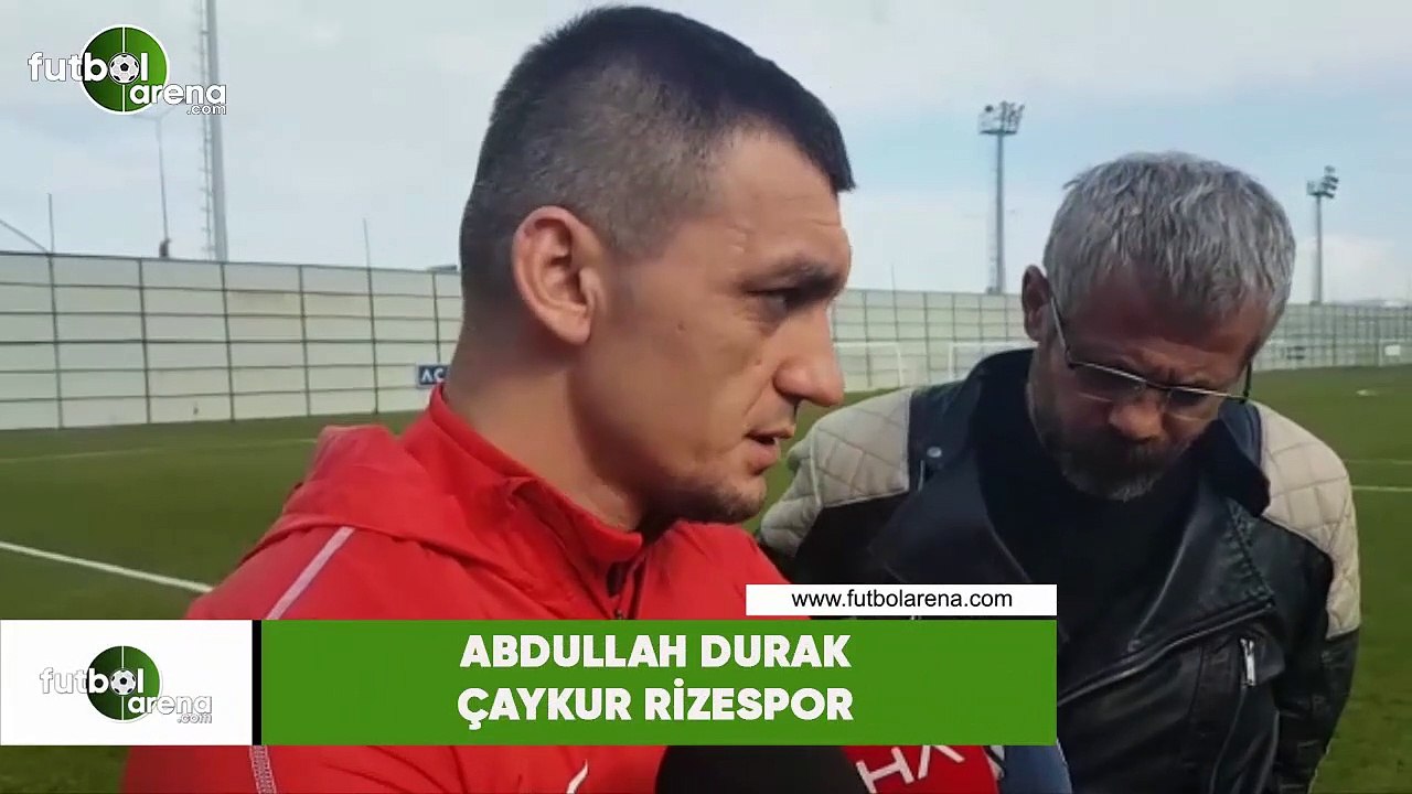 Abdullah Durak: "Beşiktaş maçını kazanacağız inşallah"