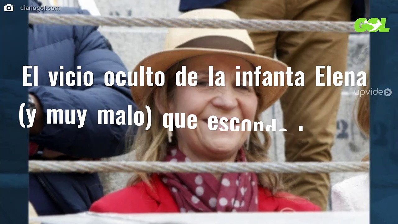 El vicio oculto de la infanta Elena (y muy malo) que esconde la Casa Real
