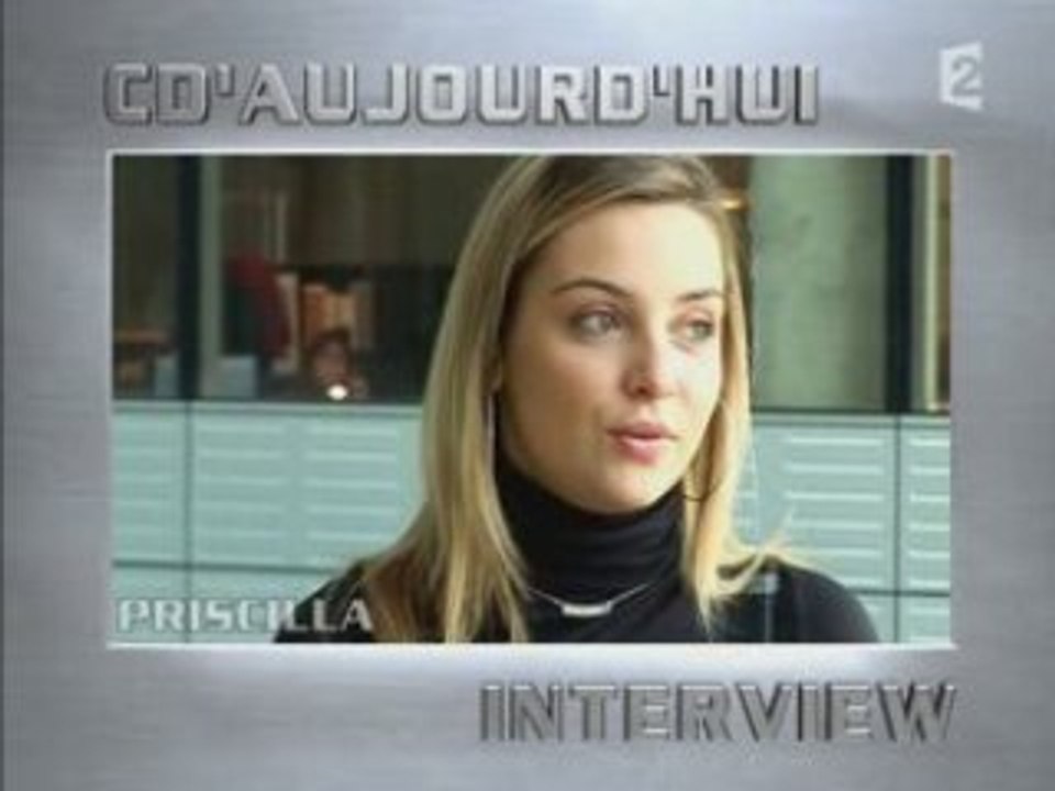 Priscilla [175] - CD'Aujourd'hui (F2) Promo Chante
