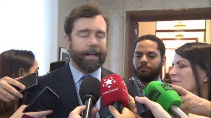 Espinosa de los Monteros reconoce la financiación de Vox en 2014 por medio del exilio persa
