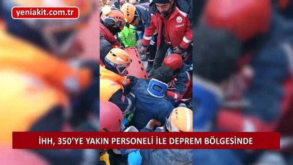 İHH ekipleri deprem bölgesinde