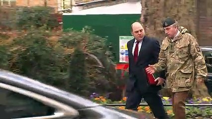 Ministers arrive for National Security Council meeting