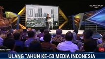 Erick Thohir Isi Kuliah Umum di Peringatan HUT ke-50 Media Indonesia