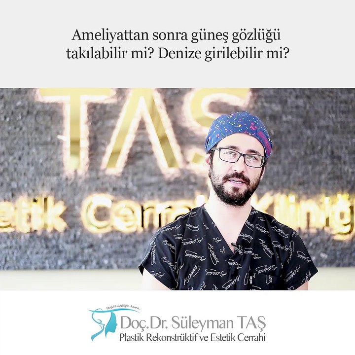 Ameliyat Sonrası Güneş Gözlüğü Takılabilir mi? Denize Girilebilir mi?