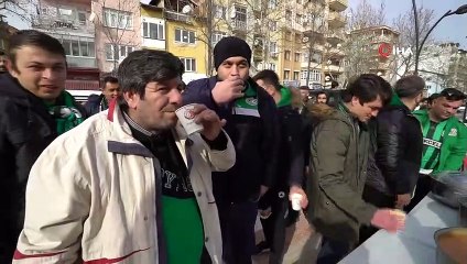 Uşakspor’dan misafir takıma tarhana ikramı