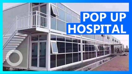 Chinese media uses stock image to show hospital building progress