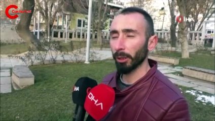 Enseye tokat attı, çarşı böyle karıştı!