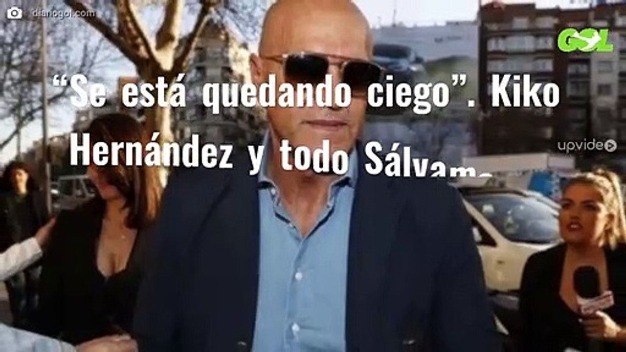 “Se está quedando ciego”. Kiko Hernández y todo Sálvame en shock. “Tiene muy mal final”