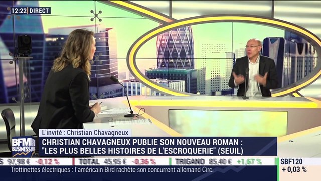 Christian Chavagneux (Alternatives Economiques) : Christian Chavagneux publie son nouveau roman, Les Plus belles histoires de l'escroquerie - 28/01