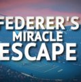 Federer saves seven match points in miracle escape