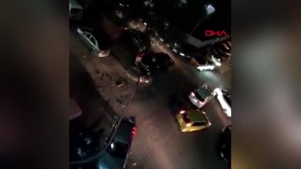 Alkollü sürücü 11 araca çarptı