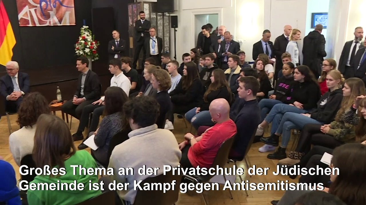 Steinmeier und Rivlin besuchen Jüdische Schule in Berlin
