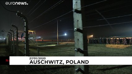Auschwitz : à la lueur des bougies, les commémorations se poursuivent