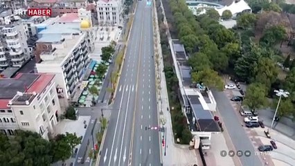 Koronavirüs salgınının vurduğu Vuhan, hayalet şehre dönüştü