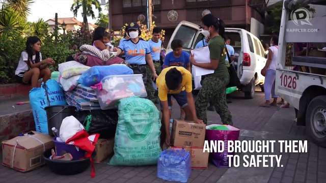 Police uphold duty to others, even while affected by Taal Volcano's eruption