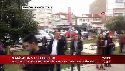 Manisa'da 4,8 Büyüklüğünde Deprem Meydana Geldi