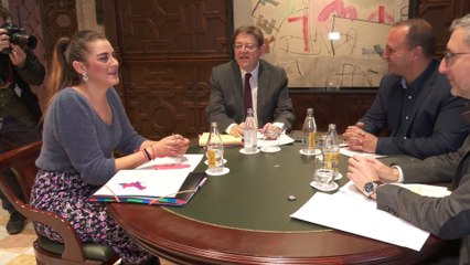 Puig preside reunión de trabajo para protección del litoral valenciano