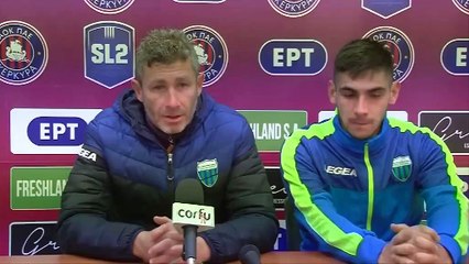 Αντωνίου-Βήχος μετά το Κέρκυρα-Λεβαδειακός 0-4