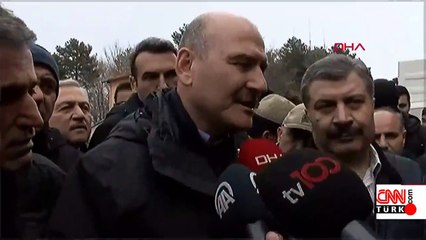 Son dakika... İçişleri Bakanı Süleyman Soylu'dan deprem açıklaması