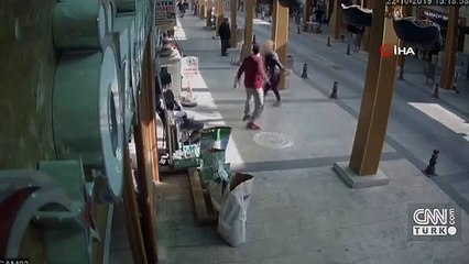 Tokat attı çarşı karıştı