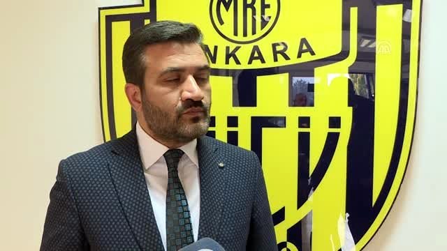 MKE Ankaragücü Başkanı Fatih Mert'ten transfer yasağı açıklaması