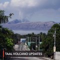 Taal sulfur dioxide, volcanic earthquakes go down further