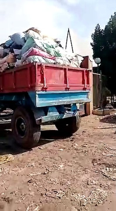 كارثة بيئية بالمحلة بعد تراكم أطنان من القمامة بمصنع تدوير