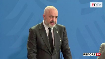 Report TV -Takim me Von der Leyen për Konferencën e Donatorëve', Rama niset për Bruksel
