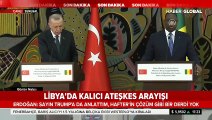 Cumhurbaşkanı Erdoğan Senegal'de çok önemli Libya ve İdlib açıklaması