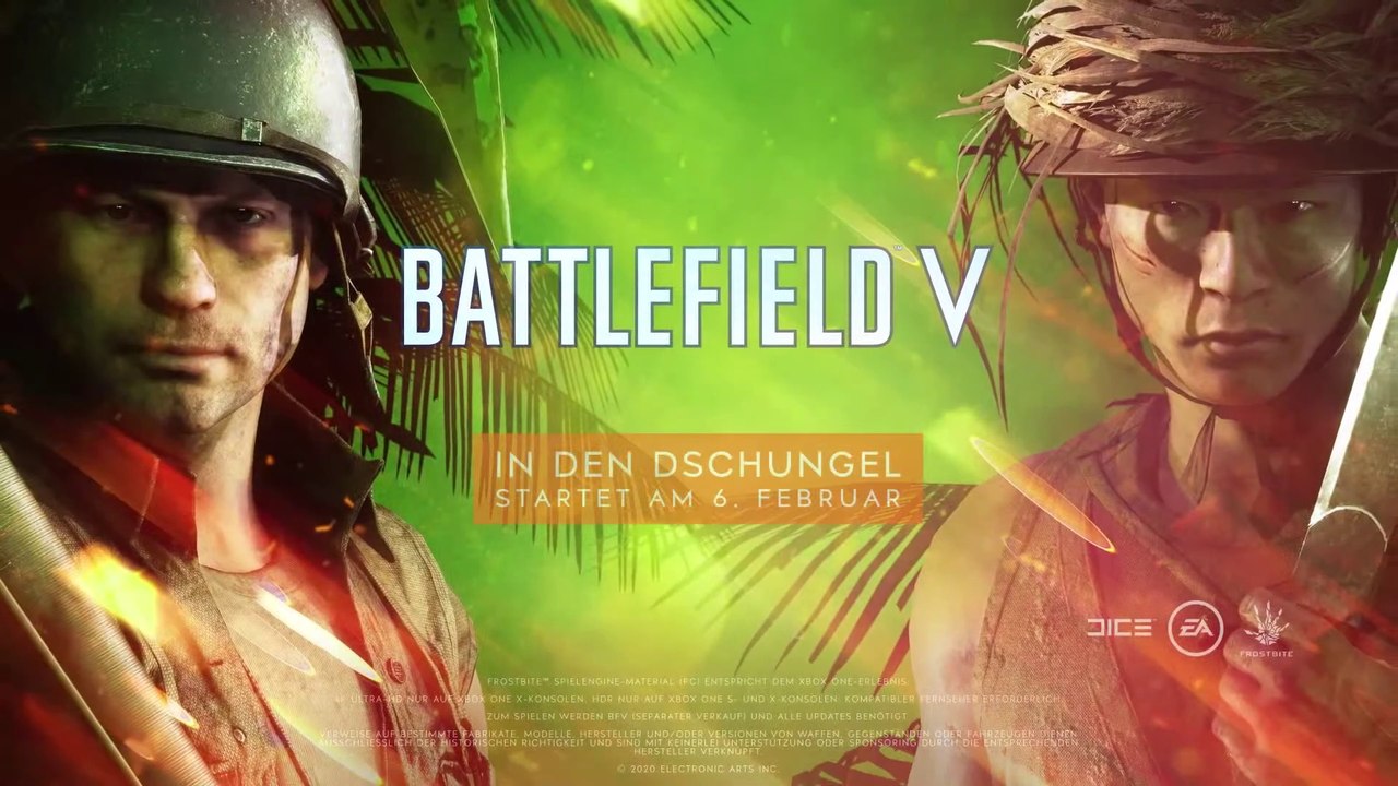 Battlefield V - In den Dschungel Trailer (Deutsch) 2020