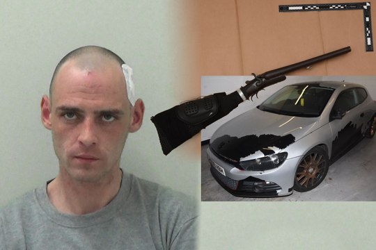 Convicted Washington gunman John Dees caught on camera