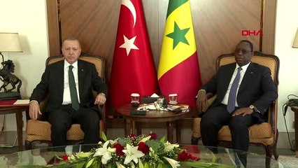 Erdoğan, senegal cumhurbaşkanı sall ile görüştü
