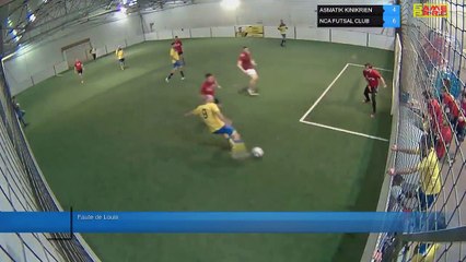 Faute de Louis - ASMATIK KINIKRIEN Vs NCA FUTSAL CLUB - 27/01/20 20:00 - LIGUE 3