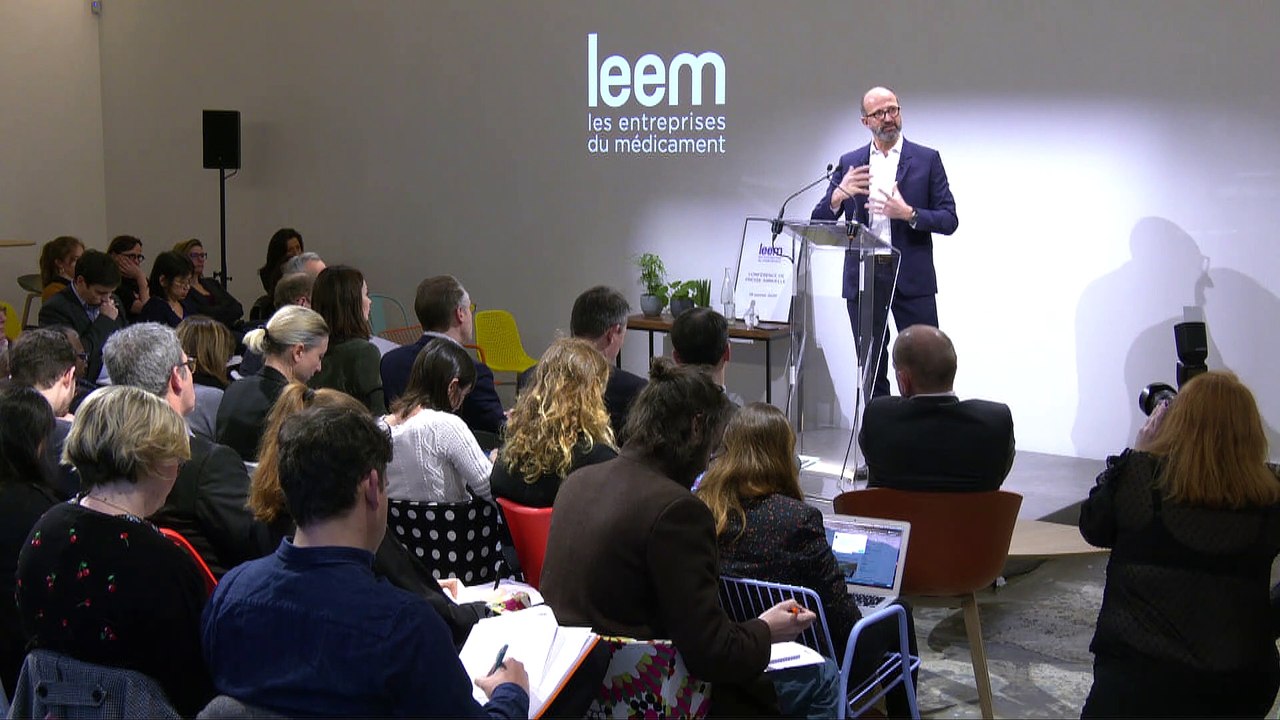 Conférence de presse annuelle 2020 du Leem - Discours de Frédéric Collet, président du Leem