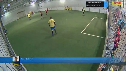 Faute de David - ASMATIK KINIKRIEN Vs NCA FUTSAL CLUB - 27/01/20 20:00 - LIGUE 3